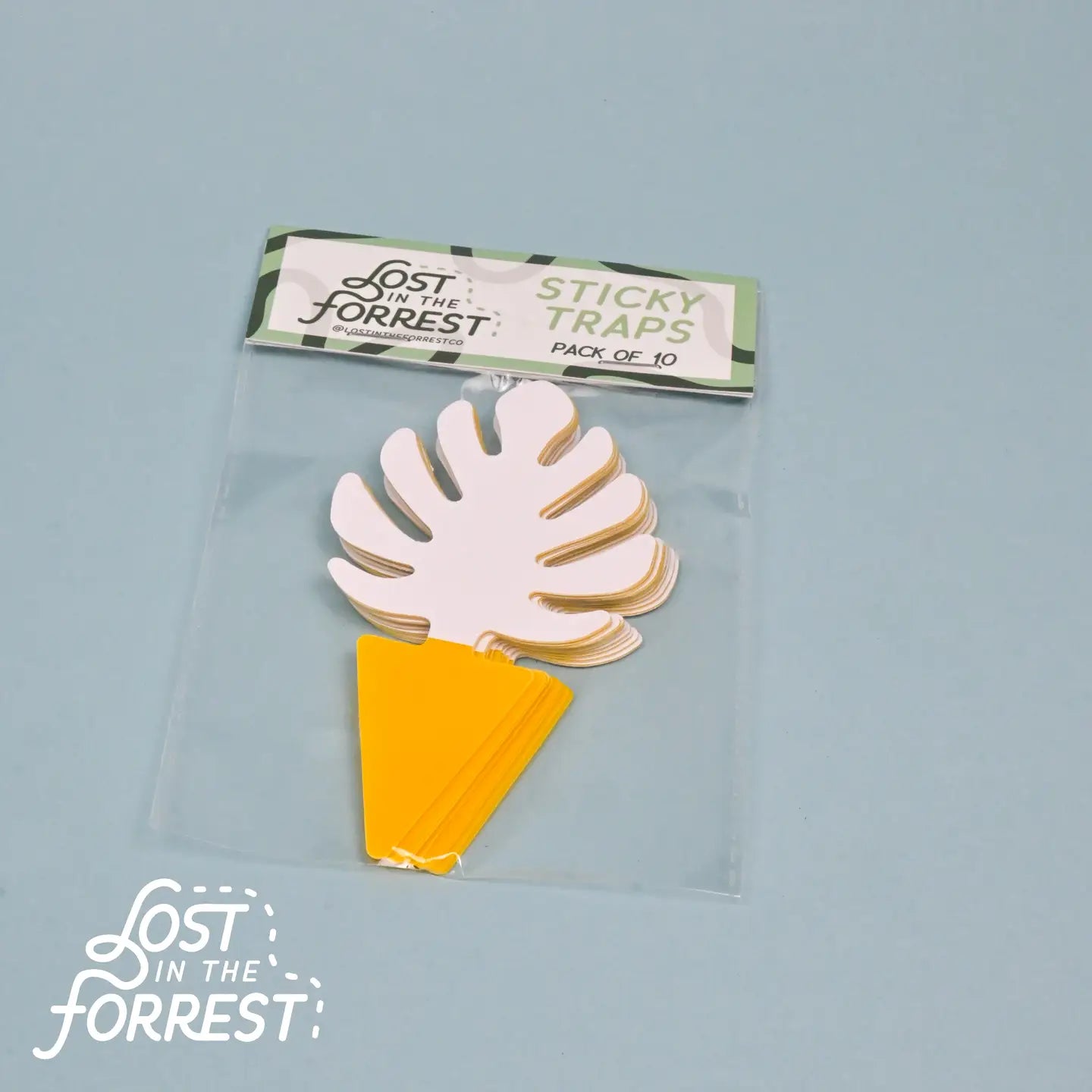 Lost in the Forrest Leaf Sticky Traps