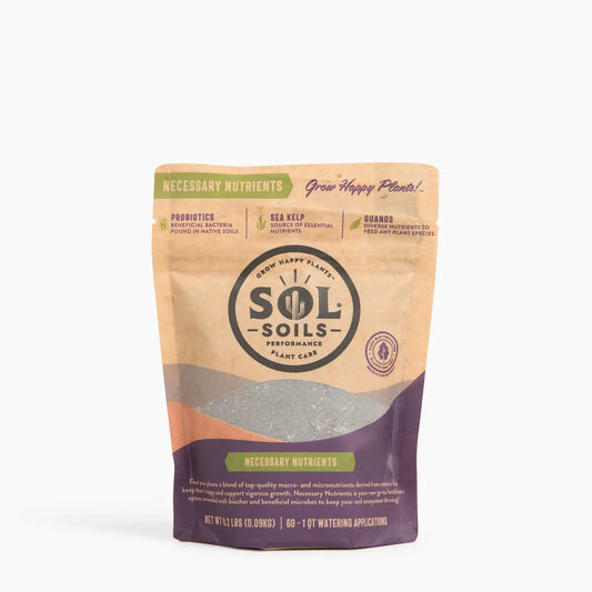 Necessary Nutrients - Sol Biotics All-Natural Fertilizer