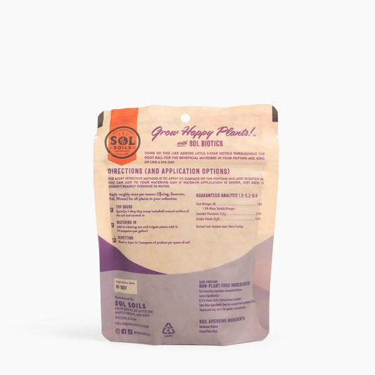 Soil Salvation - Sol Biotics Worm Castings & Biochar