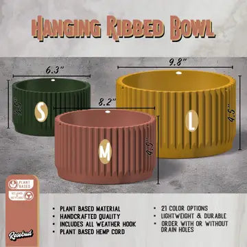 MCR Bowl Hanging Plant