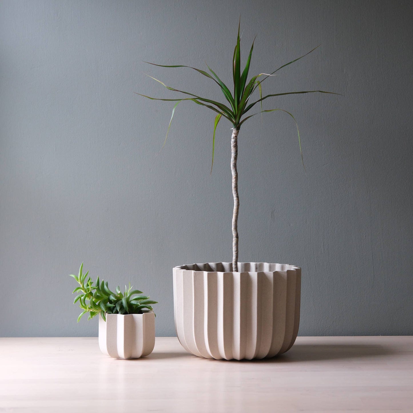 Wrap Ceramic Planter | Dune