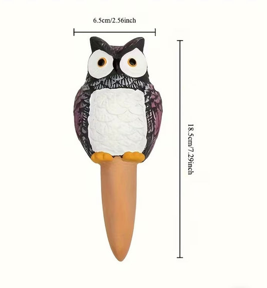 Self-watering clay spikes