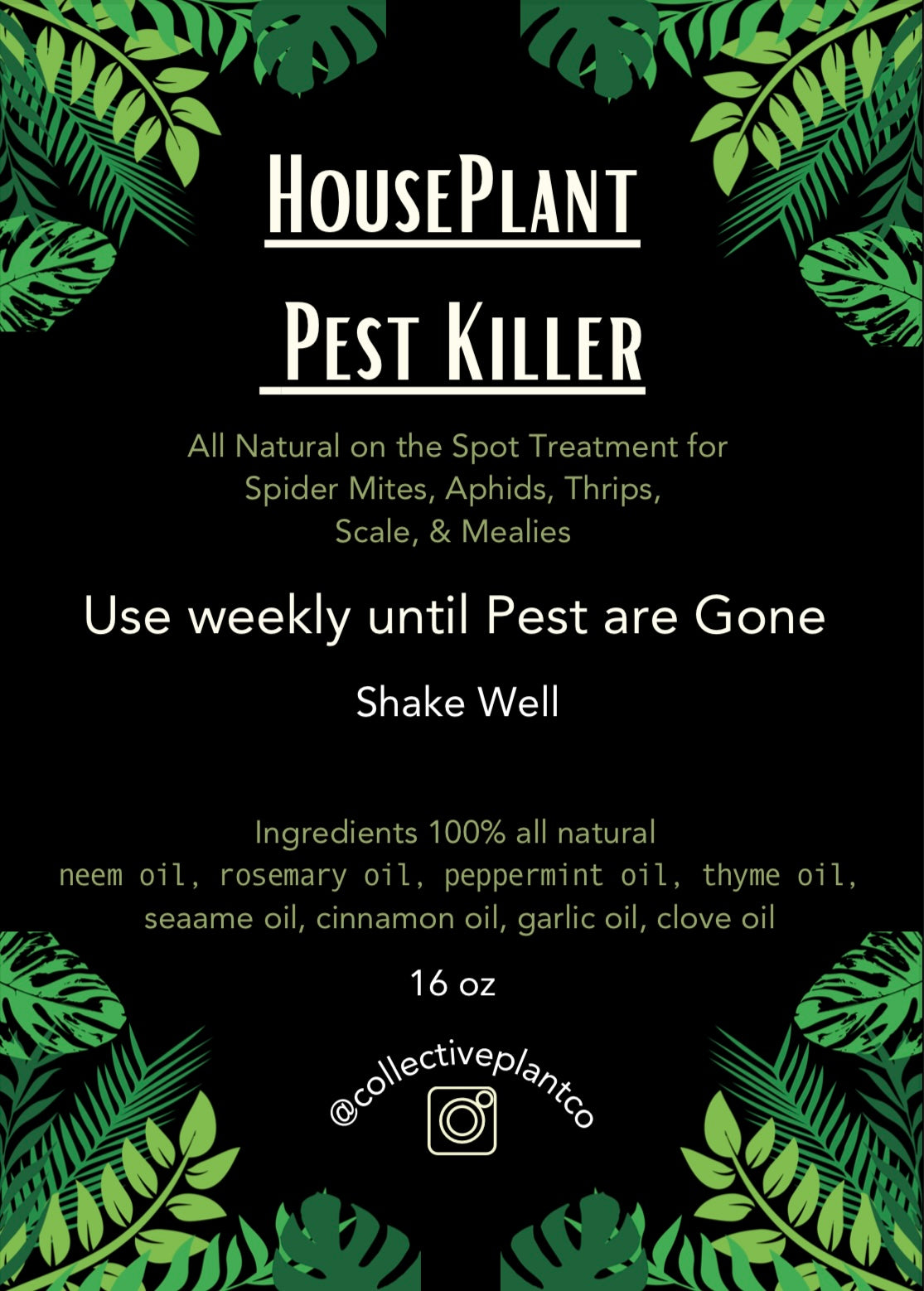 Houseplant Pest Killer