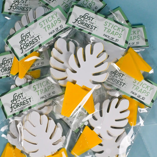 Lost in the Forrest Leaf Sticky Traps