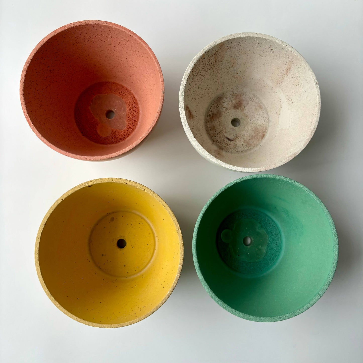Dana 5” Planter Pot | Flared Cachepot | Cement Planter